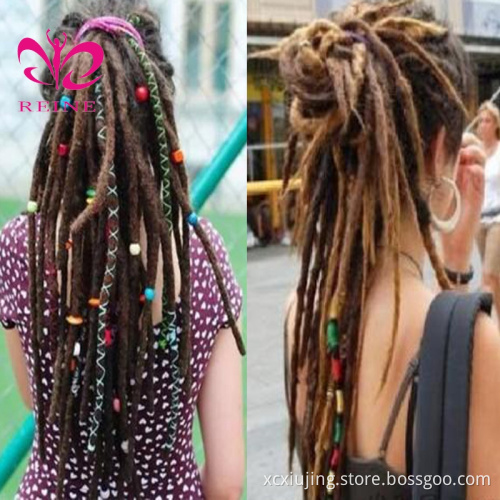 20 Inch Crochet  Braid dreadlocks extensions for black hair afro kinky hair extensions Afro Kinky Dreadlocks